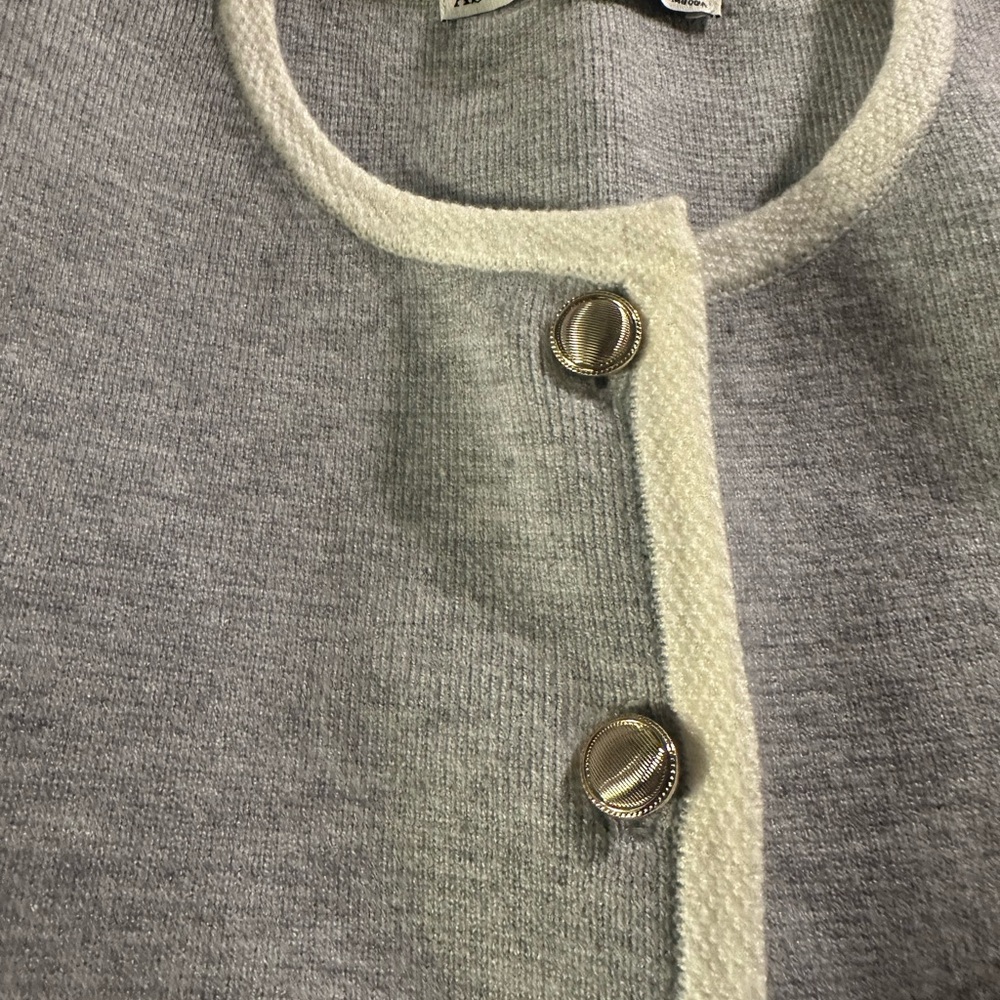 Abercrombie & Fitch Button Up Sweater Vest - Picture 3 of 5